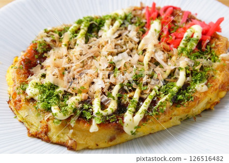 豬肉球okonomiyaki 126516482