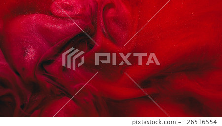 Fog color. Liquid ink. Defocused purple red crimson vapor texture ethereal water flow floating on abstract creative art background. 126516554