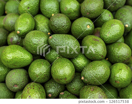 Avocado background AI generated image 126517538