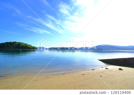 The highly transparent sea of Oshiba Island 126518400