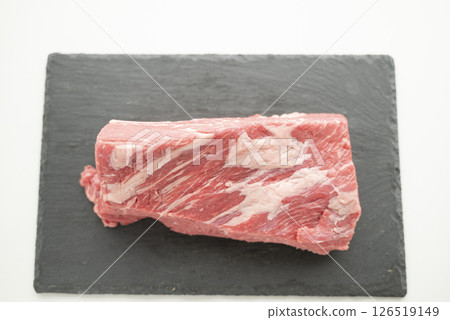 Beef rib block 126519149