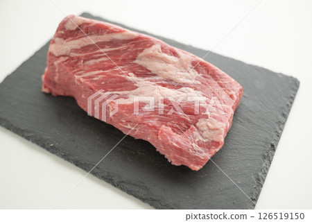 Beef rib block 126519150