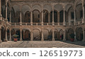 Glimpse of the Norman Palace in Palermo, Sicily 126519773