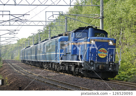JR's last regular express trains: Express Hamanasu and Night Express Hamanasu 126520093