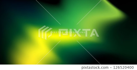 Green and yellow gradient on dark background. You use can banner, brochre, presentation. 126520400