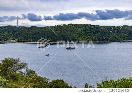 靜岡縣下田市下田公園風景 126521680