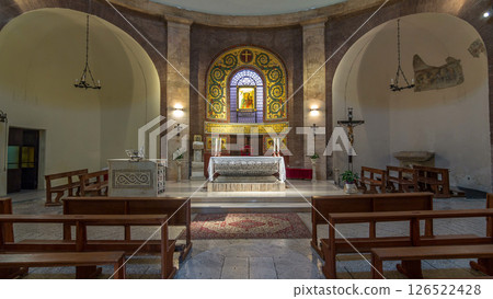 Saint Maria of Rotonda church in beautiful town of Albano Laziale timelapse hyperlapse, Italy Saint Maria of Rotonda church in beautiful town of Albano Laziale timelapse hyperlapse, Italy 126522428