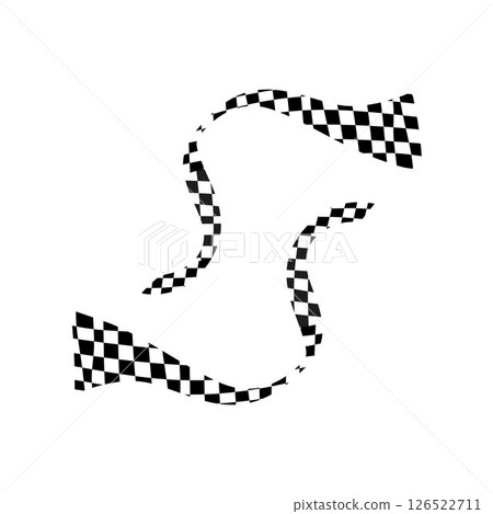 race waving flag racing flag finish flag race waving flag racing flag finish flag 126522711