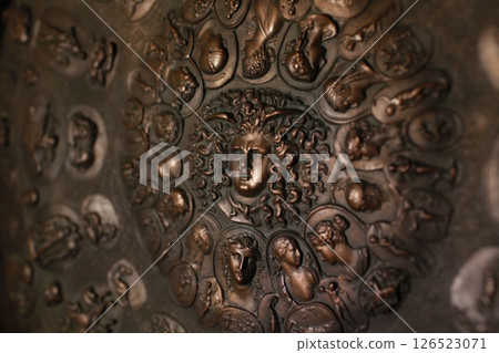 Head of  Medusa Gorgon Aegis 126523071