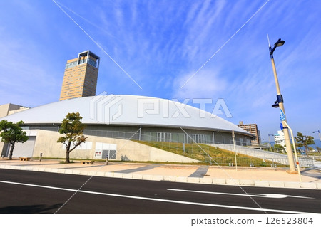 [香川縣] 新香川縣立體育館（香川穴吹競技場）在高松太陽港新建 126523804