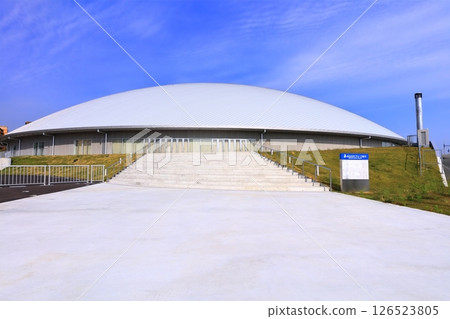 [香川縣] 新香川縣立體育館（香川穴吹競技場）在高松太陽港新建 126523805