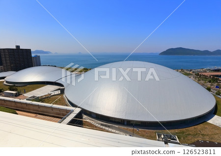 [香川縣] 新香川縣立體育館（香川穴吹競技場）在高松太陽港新建 126523811