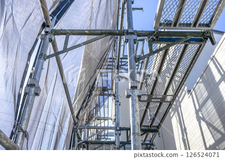 Exterior wall repair work for detached houses 126524071