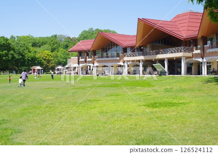 比北山公園湖畔廣場景觀 126524112