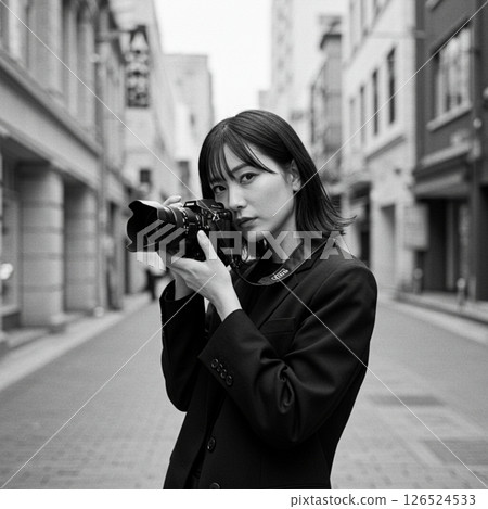 [AI 生成] 攝影女孩 - 攝影師 5520020 126524533