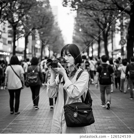 [AI 生成] 攝影女孩 - 攝影師 5520014 126524539