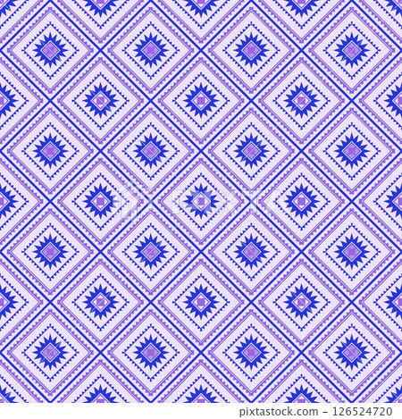 seamless geometric pattern with squares 126524720