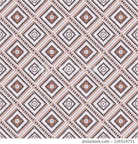 seamless geometric pattern with squares seamless geometric pattern with squares 126524751