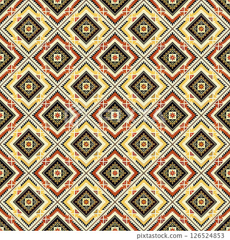 seamless geometric pattern with squares seamless geometric pattern with squares 126524853