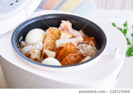 Miso oden made in a rice cooker Miso oden made in a rice cooker 126525068