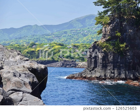 城崎海岸自然步道的壯麗景色 126525603