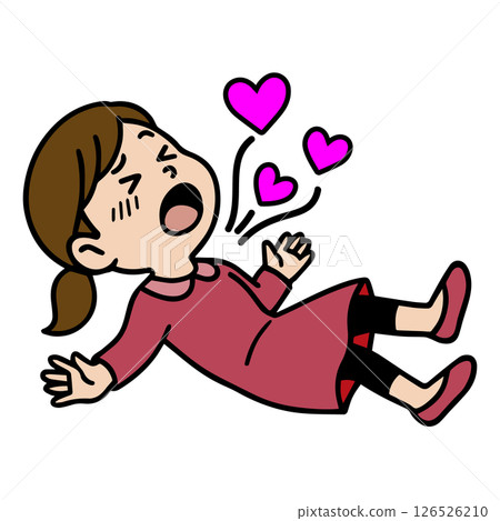 Girl B in love Girl B in love 126526210