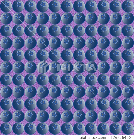 藍莓桌布插圖 藍莓桌布插圖 126526400
