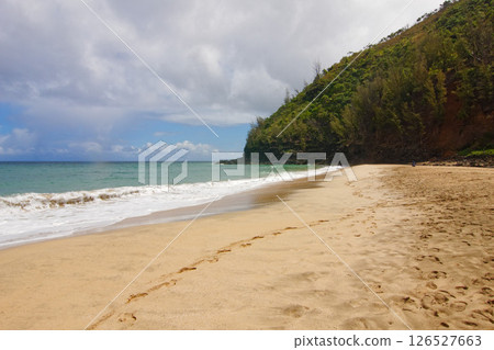 Hanakapiai Beach, Na Pali Coast, Kauai 126527663