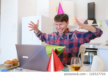 Happy Birthday at Home concept. 126527720