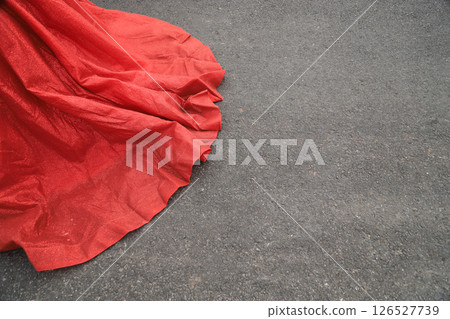 red crystal skirt with black cement on walking fashion with reverse color idea red crystal skirt with black cement on walking fashion with reverse color idea 126527739