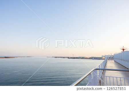 Scenery of Tomakomai Port, Hokkaido 126527851