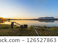 evening view of Phuphaman, Khonkaen, Thailand. for travel destination in Thailand. 126527863