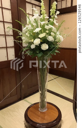 插花 - 日式房間壁龕裝飾 126529546