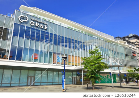 [Kagawa Prefecture] Takamatsu New Station Building (TAKAMATSU ORNE) at Sunport Takamatsu 126530244