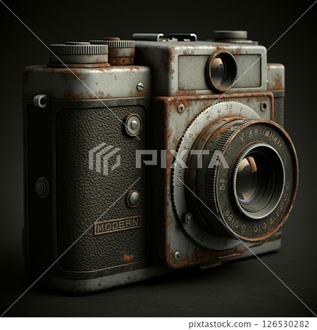[AI-generated] 100 classic cameras 126530282