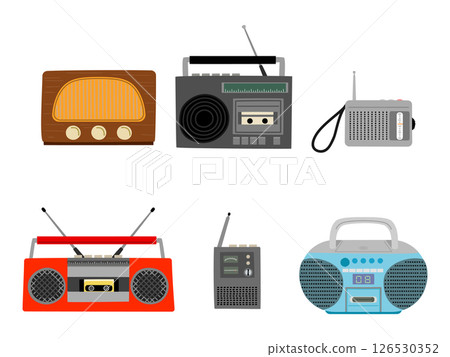 復古收音機 126530352
