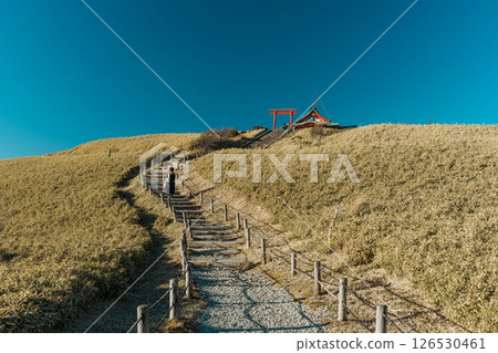 Hakone Mototsumiya Shrine on Mount Komagatake Summit 126530461