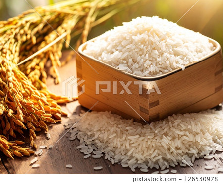 進入海灣的大米 126530978