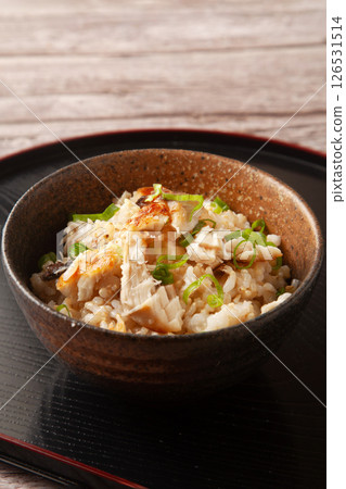 Spanish mackerel rice 126531514