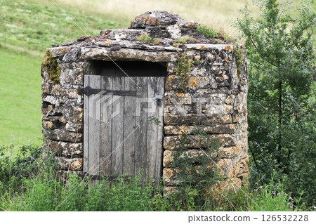 door, garden, wall 126532228