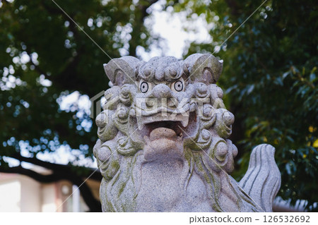 【堺山口商店街】復古商店街裡的神社 126532692