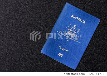 International biometric passport of a citizen of Australia International biometric passport of a citizen of Australia 126534716
