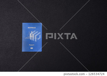 International biometric passport of a citizen of Australia International biometric passport of a citizen of Australia 126534724