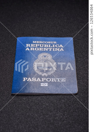 International biometric passport of a citizen of Argentina International biometric passport of a citizen of Argentina 126534864