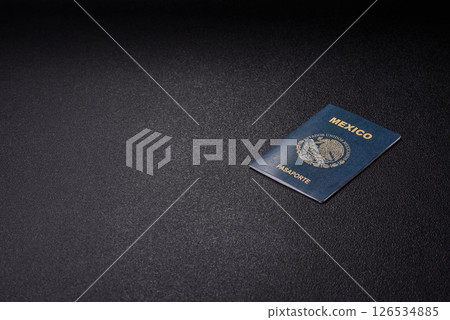 International biometric passport of a citizen of Mexico International biometric passport of a citizen of Mexico 126534885