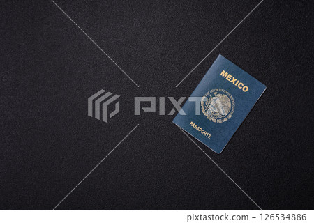 International biometric passport of a citizen of Mexico International biometric passport of a citizen of Mexico 126534886