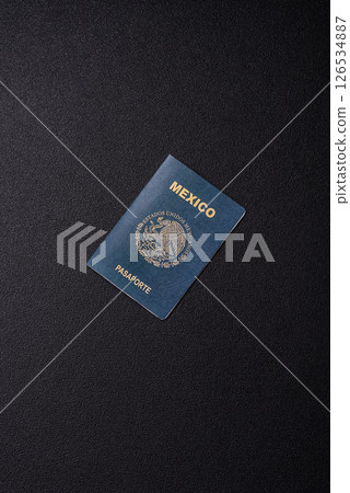 International biometric passport of a citizen of Mexico International biometric passport of a citizen of Mexico 126534887