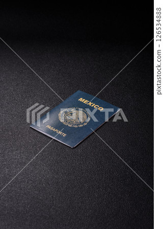 International biometric passport of a citizen of Mexico International biometric passport of a citizen of Mexico 126534888