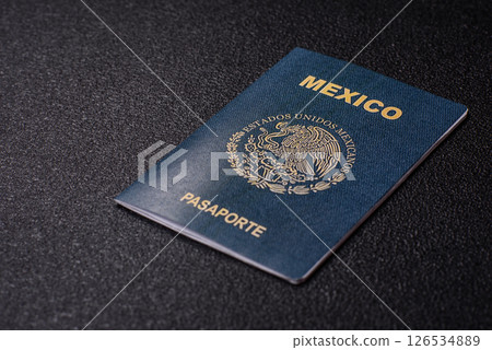 International biometric passport of a citizen of Mexico International biometric passport of a citizen of Mexico 126534889