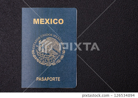 International biometric passport of a citizen of Mexico International biometric passport of a citizen of Mexico 126534894